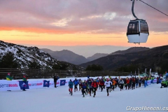 Snow Running en Sierra Nevada 28-1-2023